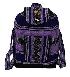 mexican woven backpack